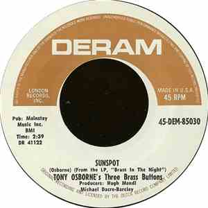 Tony Osborne's Three Brass Buttons - Sunspot mp3 album