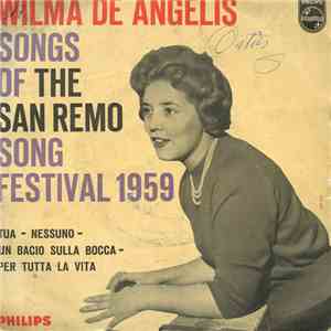 Wilma De Angelis With Piero Soffici & His Orchestra - Songs Of The Sanremo Song Festival 1959 mp3 album