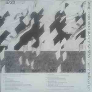 Wire - Document And Eyewitness mp3 album