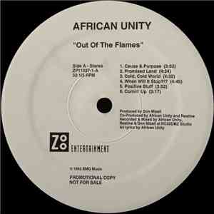 African Unity - Out Of The Flames mp3 album