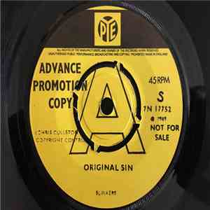 Blinkers - Original Sin / Dreams Secondhand mp3 album
