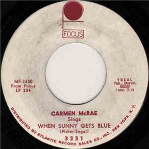 Carmen McRae - When Sunny Gets Blue / Cutie Pants mp3 album