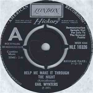 Gail Wynters - Help Me Make It Through The Night mp3 album