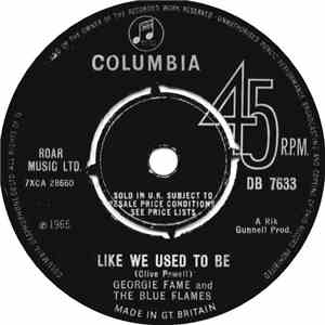 Georgie Fame And The Blue Flames - Like We Used To Be mp3 album