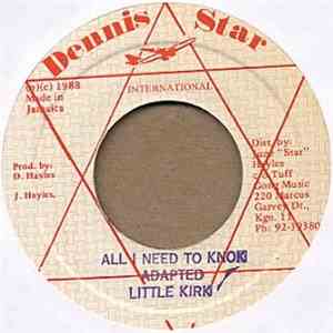 Little Kirk - All I Need To Know mp3 album