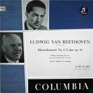 Ludwig van Beethoven - Walter Gieseking (Klavier) Und Das Philharmonia Orchester London ‧ Dirigent: Herbert Von Karajan - Klavierkonzert Nr. 4 G-dur Op. 58 mp3 album