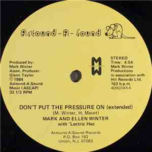 Mark And Ellen Winter With 'Lectric Hec - Don't Put The Pressure On mp3 album