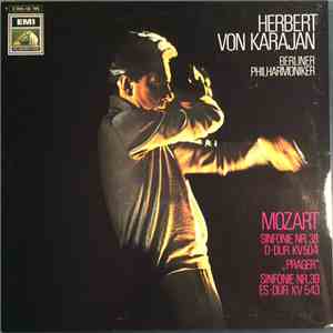 Mozart - Herbert von Karajan, Berliner Philharmoniker - Sinfonie Nr. 38 D-Dur KV504 "Prager" - Sinfonie Nr. 39 Es-Dur KV543 mp3 album