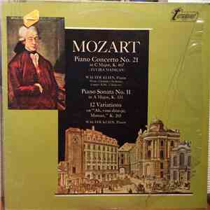 Mozart, Walter Klien, Mainzer Kammerorchester, Günter Kehr - Piano Concerto No. 21 In C Major, K. 467 mp3 album