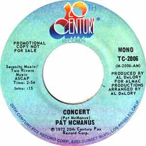 Pat McManus  - Concert mp3 album