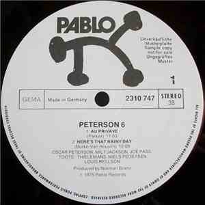 Peterson 6 - At The Montreux Jazz Festival 1975 mp3 album