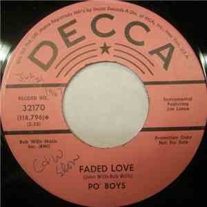 Po' Boys - Faded Love / Sunny-Gem mp3 album