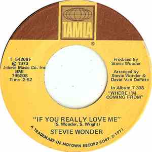 Stevie Wonder - If You Really Love Me / Think Of Me As Your Soldier mp3 album
