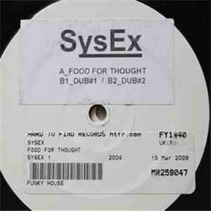 SysEx  - Food For Thought mp3 album