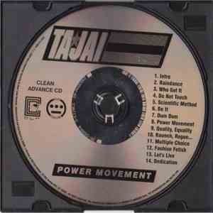 Tajai - Power Movement - Clean Advance CD mp3 album