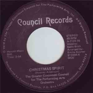 The Greater Cincinnati Council For The Performing Arts Orchestra - Christmas Spirit / Soulful mp3 album