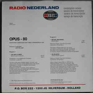 Various Dutch Composers - Opus - 80 mp3 album