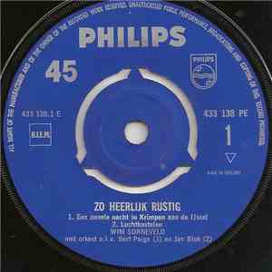 Wim Sonneveld - Zo Heerlijk Rustig mp3 album
