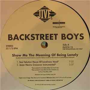 Backstreet Boys - Show Me The Meaning Of Being Lonely mp3 album