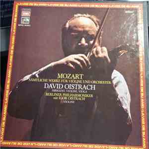 David Oistrakh - Mozart, The Five Violin Concertos, David Oistrakh Conductor, Berlin Philharmonic mp3 album