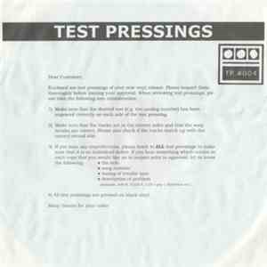 Demdike Stare - Testpressing #004 mp3 album