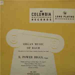 E. Power Biggs - Organ Music Of Bach mp3 album