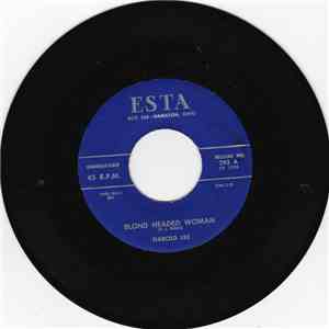 Harold Lee - Blonde Headed Woman mp3 album