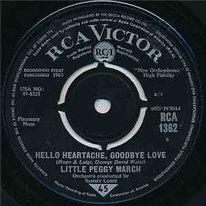 Little Peggy March - Hello Heartache, Goodbye Love / Boy Crazy mp3 album
