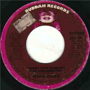 Marie Green - Sorry, That Number's Been Disconnected / Child Of Black mp3 album