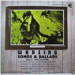 Paul Clayton  - Whaling Songs & Ballads mp3 album
