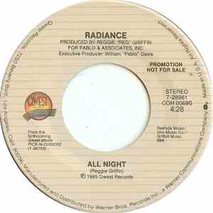 Radiance  - All Night mp3 album