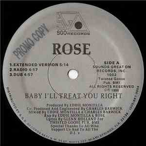 Rose  - Baby I'll Treat You Right mp3 album