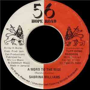Sabrina Williams - A Word To The Wise mp3 album