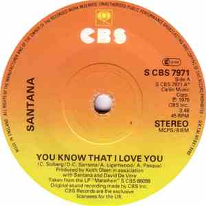 Santana - You Know That I Love You / Aqua Marine mp3 album