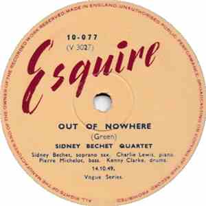 Sidney Bechet Quartet - Out Of Nowhere / My Man mp3 album