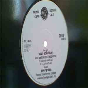 Soul Solution / Evergreen - Love, Peace And Happiness / Tomorrow Never Knows mp3 album