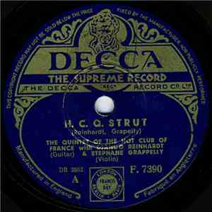 The Quintet Of The Hot Club Of France With Django Reinhardt & Stéphane Grappelli - H.C.Q. Strut / The Man I Love mp3 album