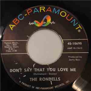 The Rondells  - Don't Say That You Love Me mp3 album