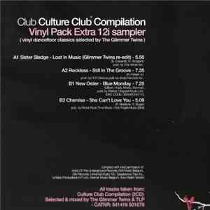 Various - Club Culture Club Compilation - Vinyl Pack Extra 12i Sampler mp3 album