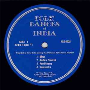 Various - Folk Dances Of India mp3 album