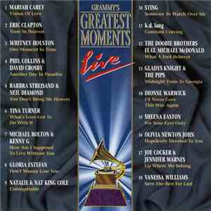 Various - Grammy's Greatest Moments Live mp3 album