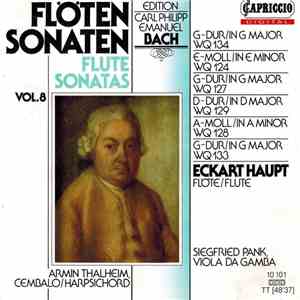 Carl Philipp Emanuel Bach, Eckart Haupt, Siegfried Pank, Armin Thalheim - Flöten Sonaten mp3 album