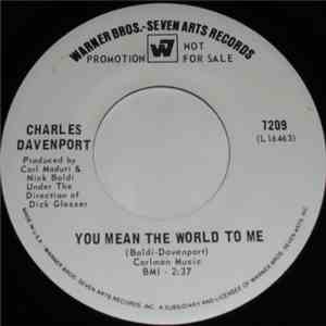 Charles Davenport - You Mean The World To Meh1