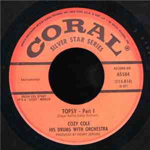 Cozy Cole His Drums With Orchestra - Topsy mp3 album