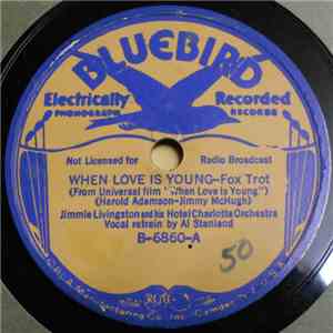 Jimmie Livingston And His Hotel Charlotte Orchestra - When Love Is Young / Did Anyone Ever Tell You? mp3 album