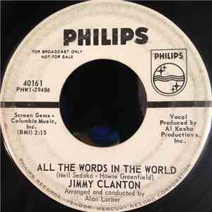 Jimmy Clanton - Red Don't Go With Blue / All The Words In The World mp3 album