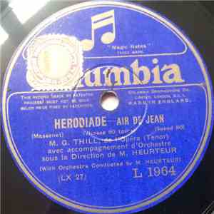 M. G. Thill - Herodiade / La Traviata mp3 album