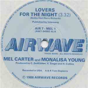 Mel Carter And Monalisa Young / Mel Carter - Lovers For The Night / Love Testh1