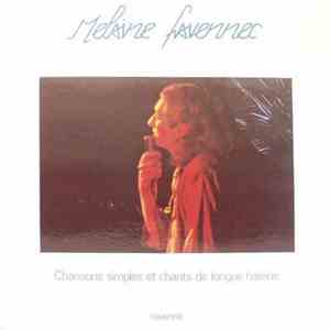 Melaine Favennec - Chansons Simples Et Chants De Longue Haleine mp3 album