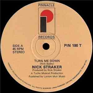 Nick Straker - Turn Me Down mp3 album